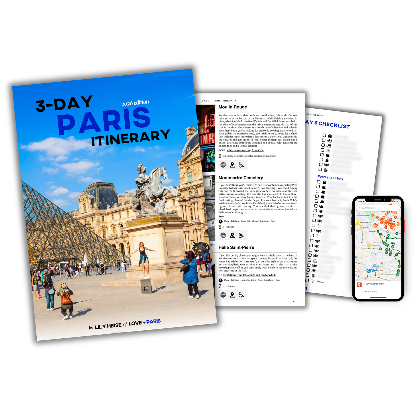 [Pre-Order] 3-Day Paris Itinerary 2026