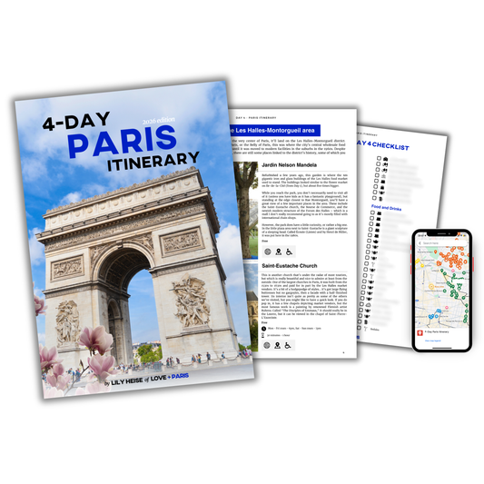[Pre-Order] 4-Day Paris Itinerary 2026