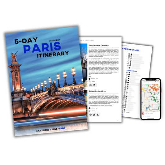 [Pre-Order] 5-Day Paris Itinerary 2026
