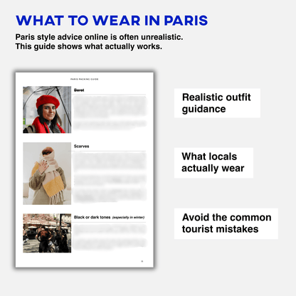 Paris Packing Guide